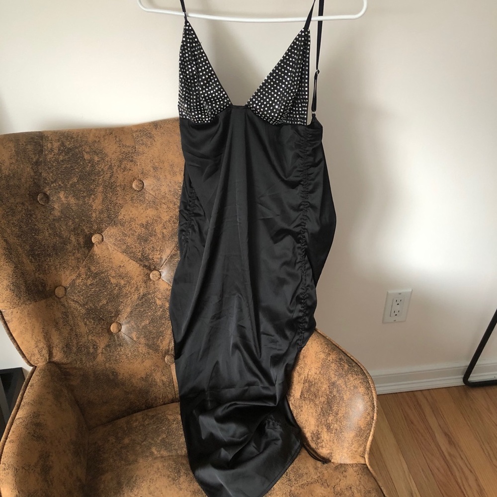 For Love And Lemons Black Studded Dress - Picture 2 of 6